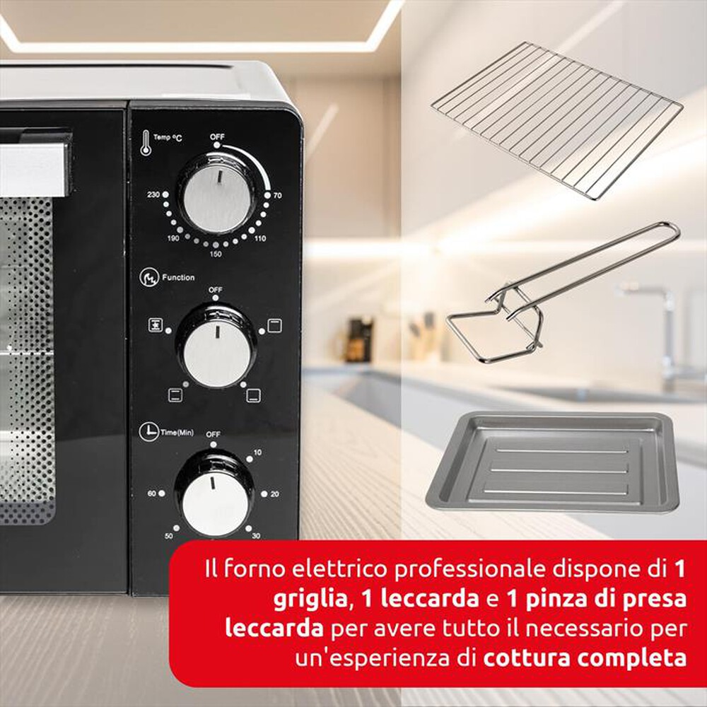 Immagine del prodotto MELCHIONI FAMILY - Fornetto elettrico DEVIL 32-nero