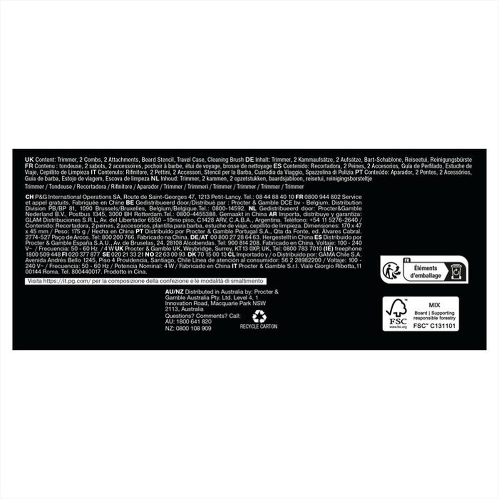 Immagine del prodotto BRAUN - Regolabarba BT 9520-CROMO