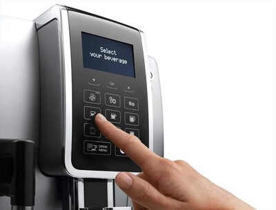 DE LONGHI - Macchina automatica caff&egrave; in chicchi ECAM350.75.S-Silver