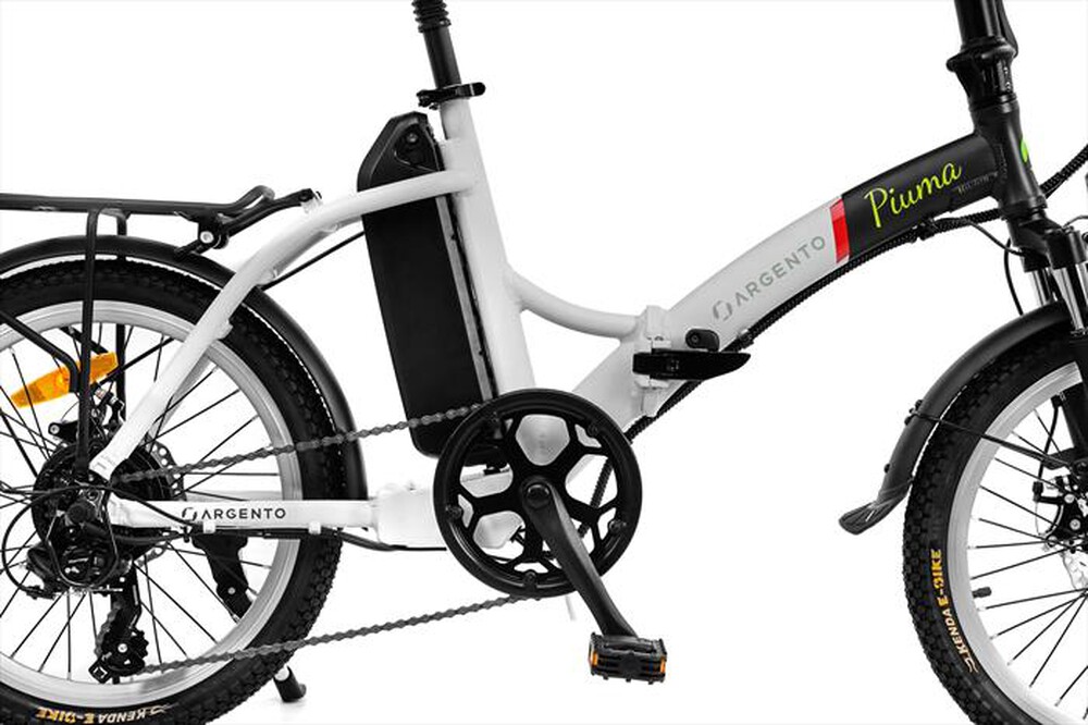"ARGENTO - E-BIKE PIUMA SILVER"