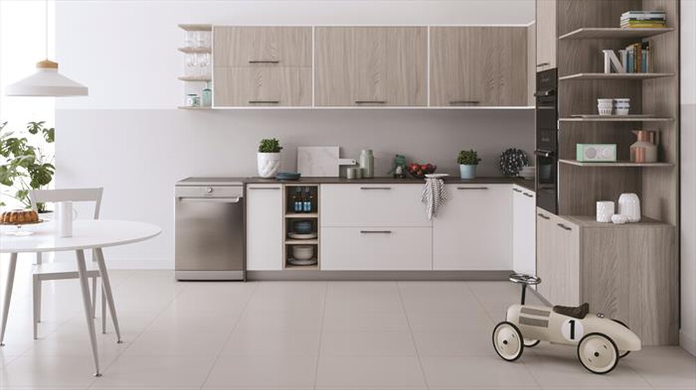 Immagine del prodotto INDESIT - Lavastoviglie incasso DFE 1B19 X Classe F-Inox
