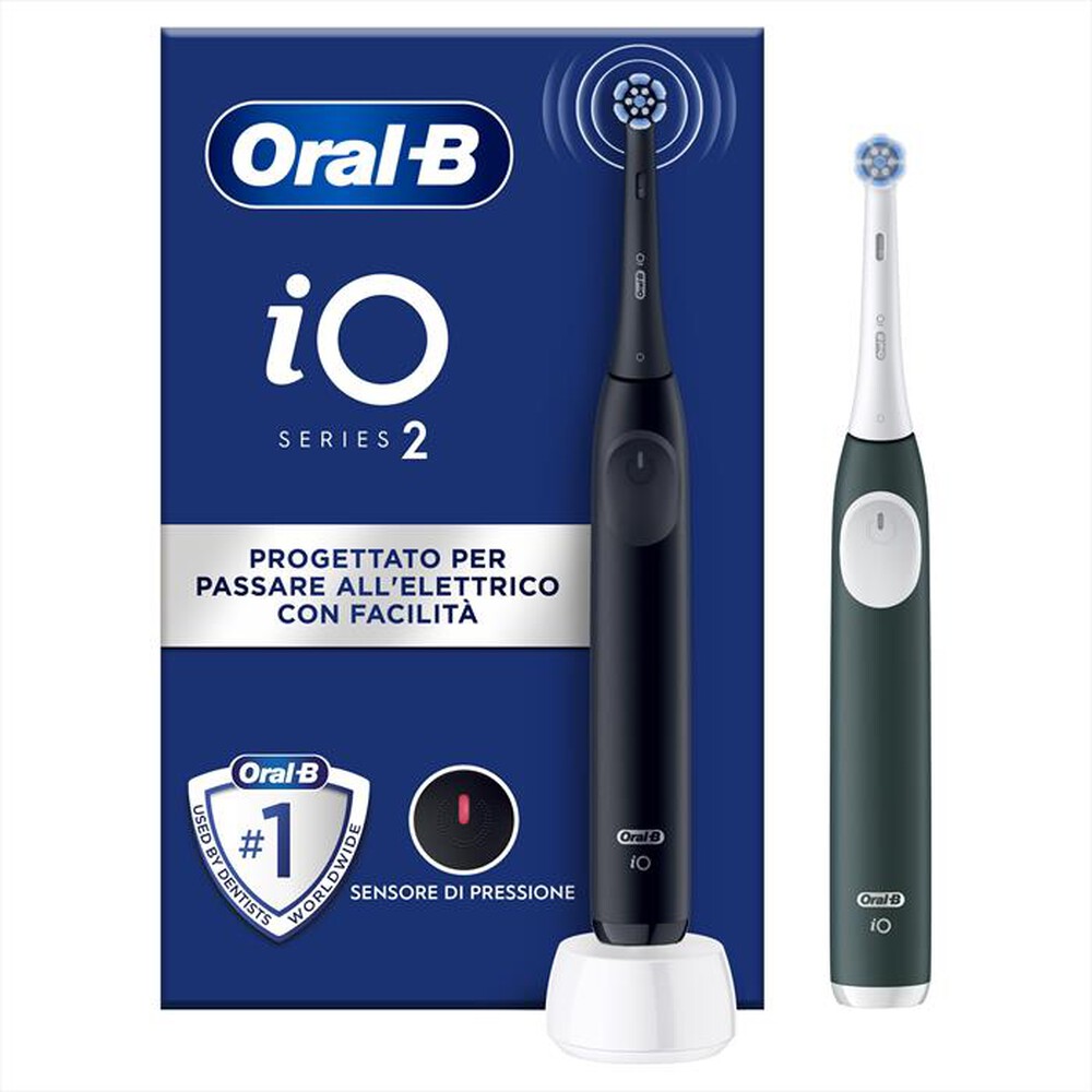 Immagine del prodotto ORAL-B - Spazzolino elettrico IO2 DUO-Nero e Verde