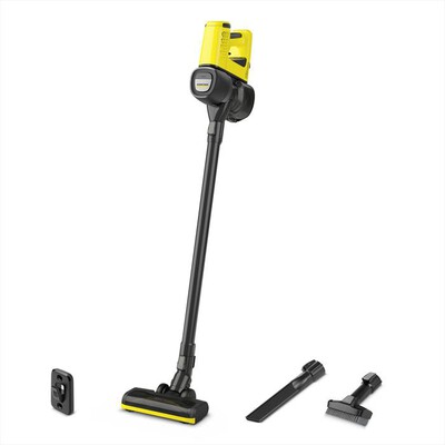 KARCHER - Scopa elettrica VC 4 Cordless myHome-Nero/Giallo