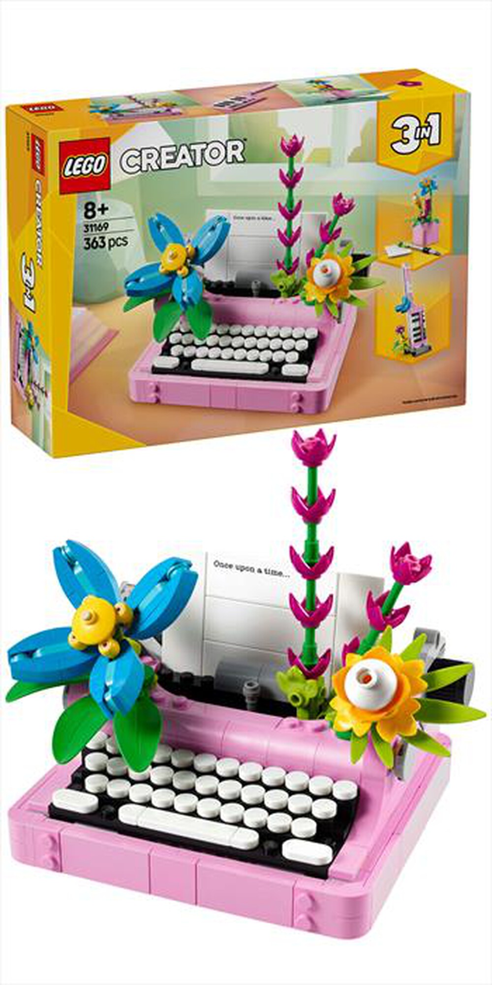 Immagine del prodotto LEGO - CREATOR Macchina da scrivere con fiori 31169