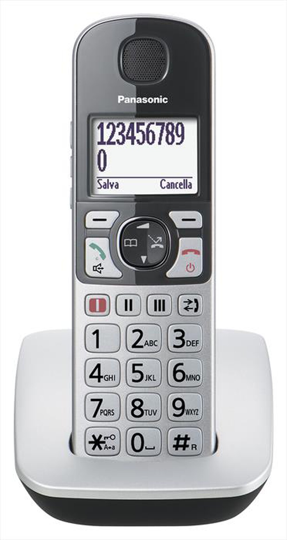 "PANASONIC - KX-TGE510JTS-SILVER"