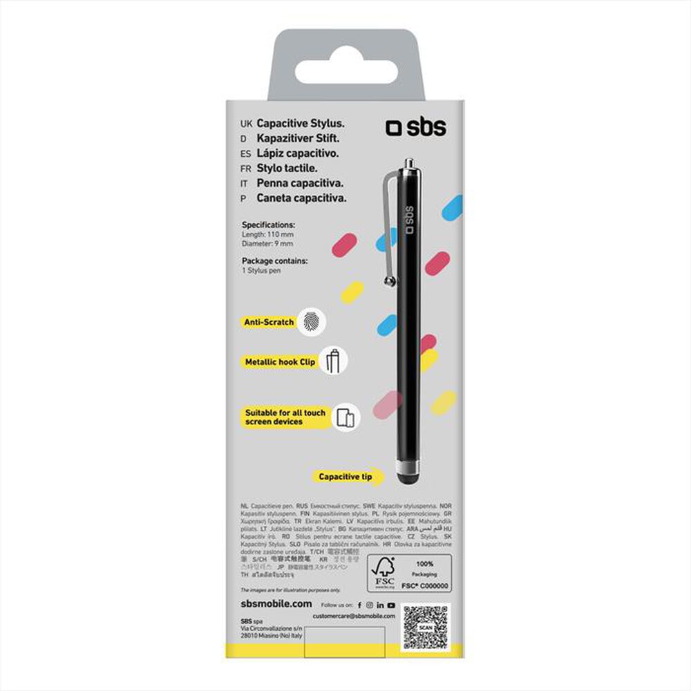 "SBS - Pennino TE0USC60K-Nero"