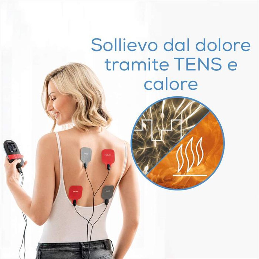 "BEURER - EM 59 Elettrostimolatore  digitale TENS/EMS-Nero"