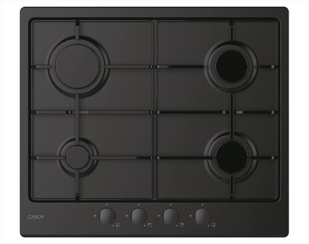 "CANDY - Piano cottura a gas CHW6BRBB 59,5 cm-Nero"