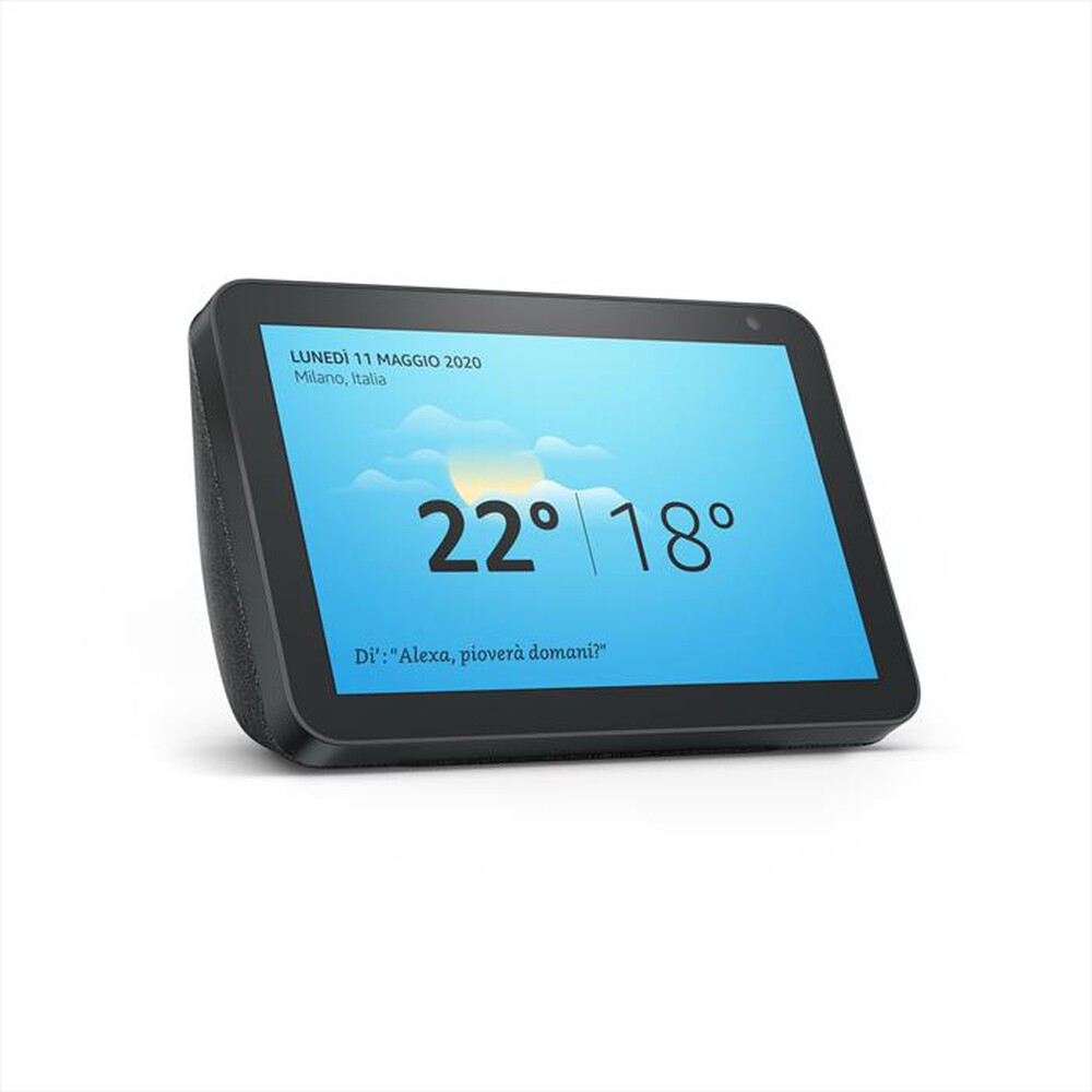 "AMAZON - ECHO SHOW 8 BLACK-Black"