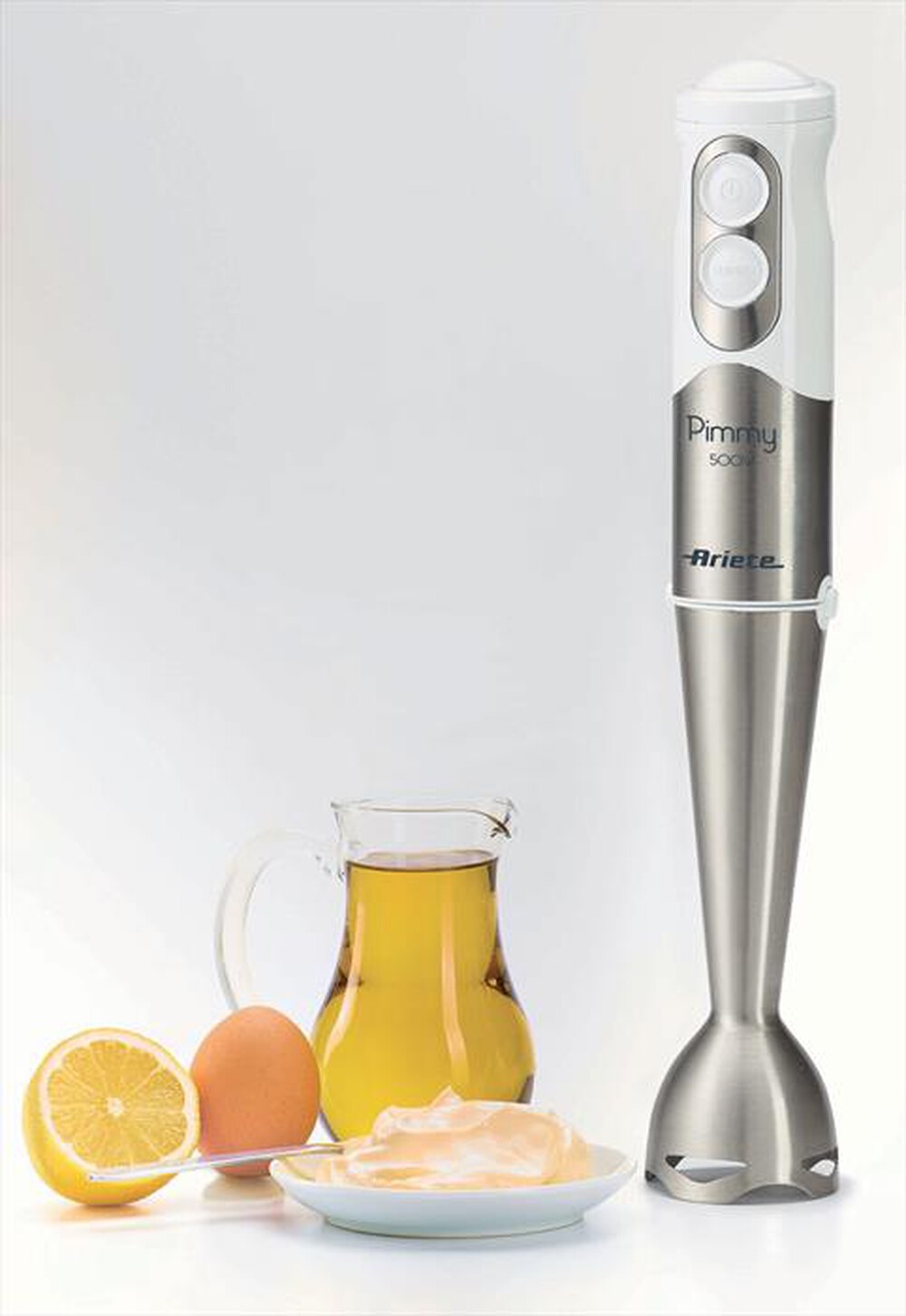 "ARIETE - 886 Pimmy 500w 3 in 1-Stainless steel, Bianco"