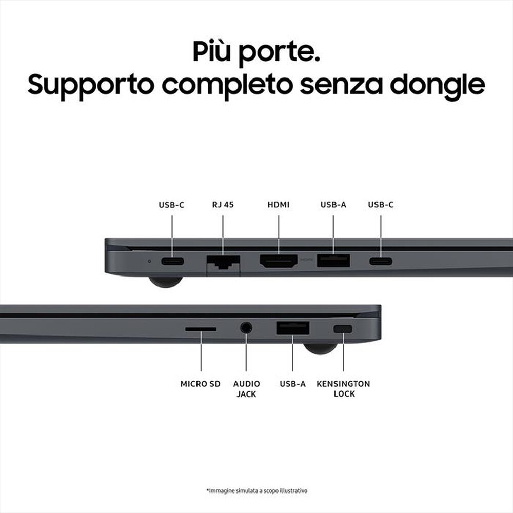 "SAMSUNG - Notebook GALAXY BOOK4-Gray"