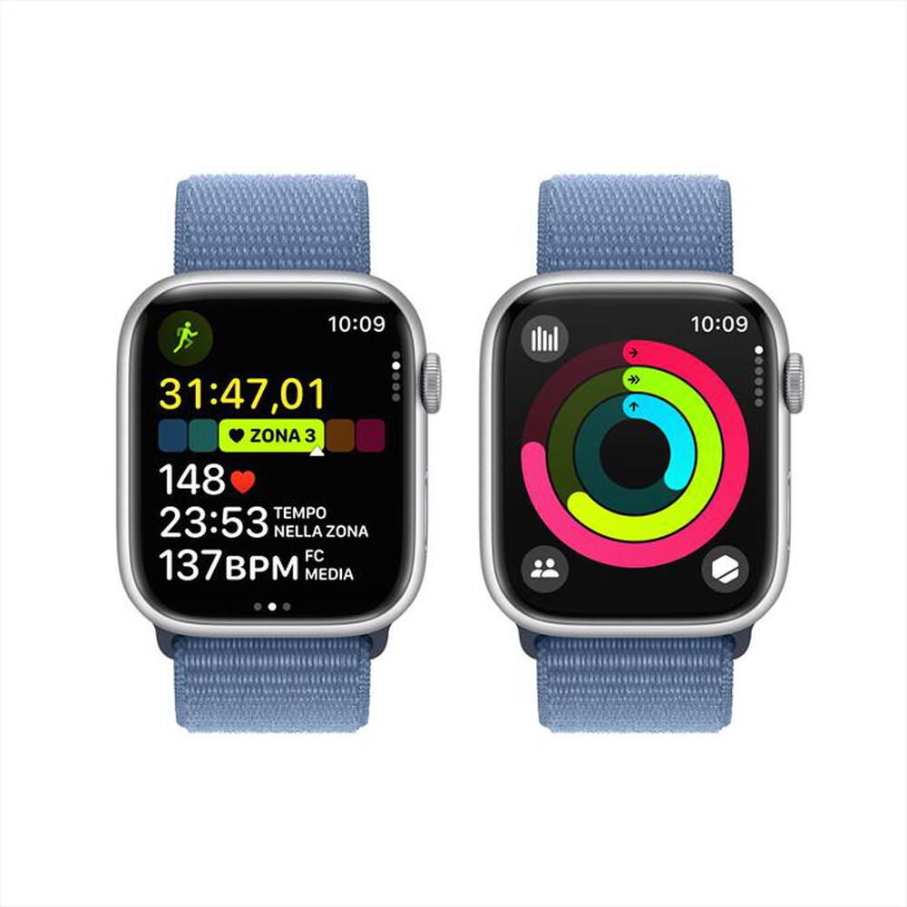 "APPLE - WATCH SERIES 9 GPS CASSA 45MM-Blu Inverno"
