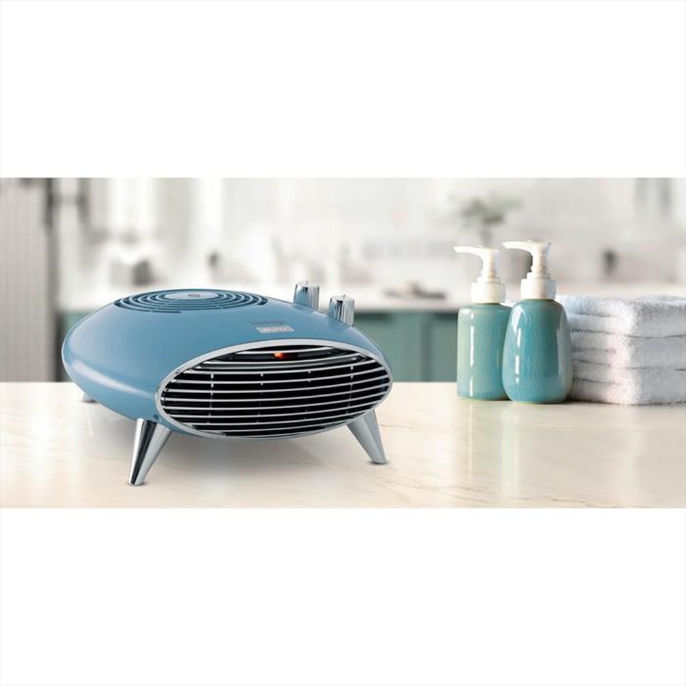 Immagine del prodotto ARIETE - 8211/05 TERMOVENTILATORE DA TAVOLO-Blue,Chrome