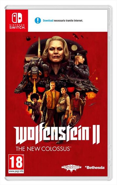 NINTENDO - HAC Wolfenstein II The New Colossus