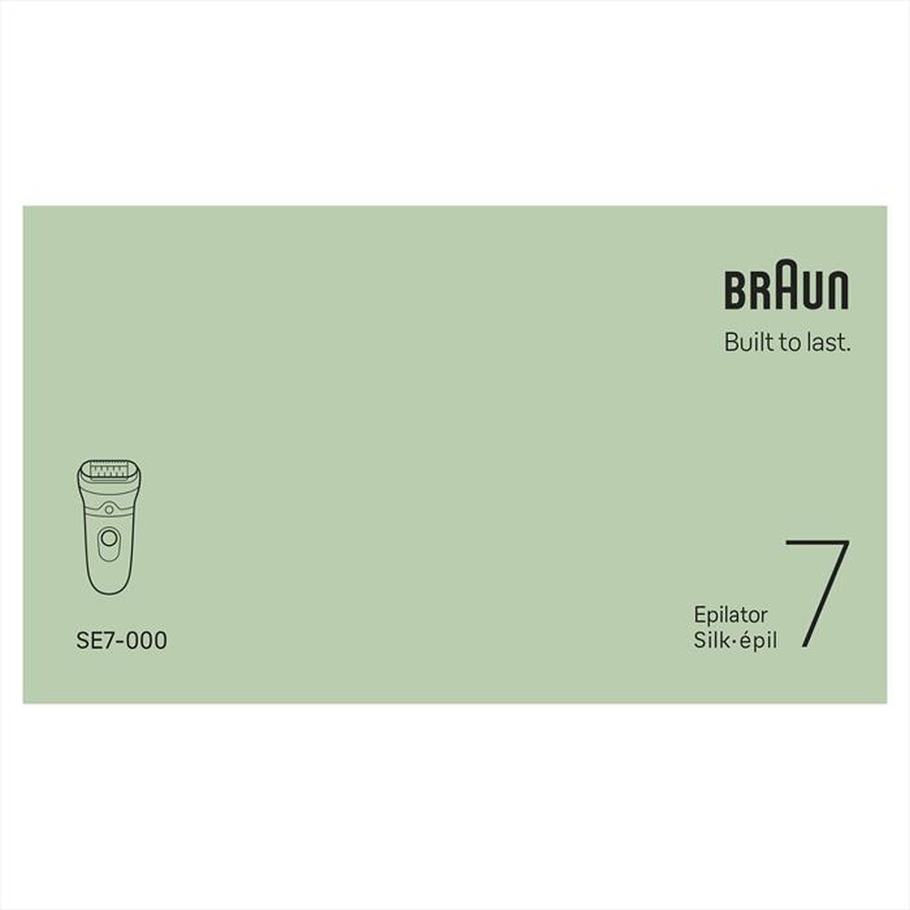 Immagine del prodotto BRAUN - BRAUN LEGEPIL SE7-000 GREY/SILV BOX MN-ARGENTO