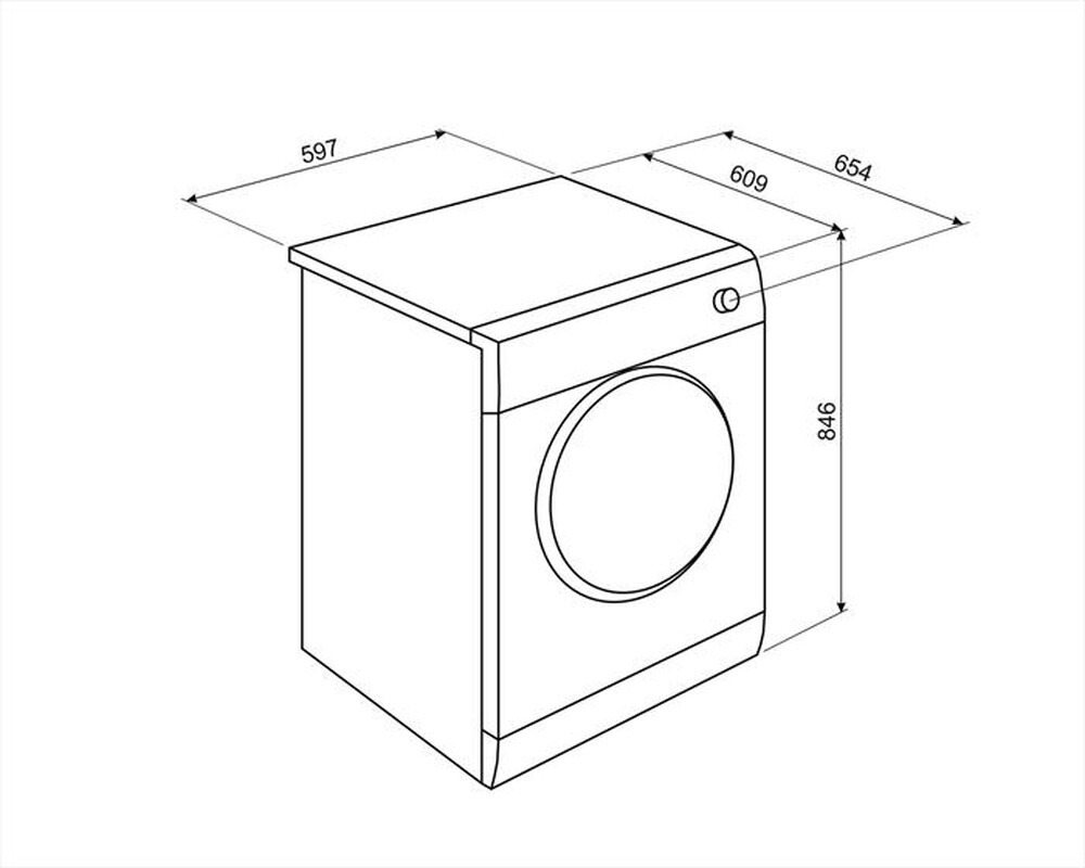 Immagine del prodotto SMEG - Asciugatrice DHT39PLIT - 9 Kg