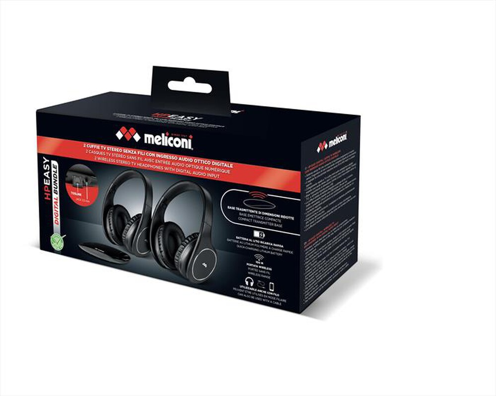 "MELICONI - HP EASY DIGITAL BUNDLE-Nero"