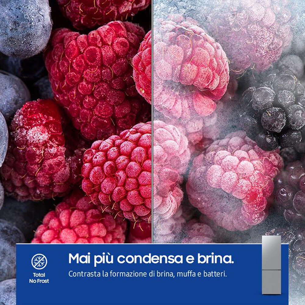 Immagine del prodotto SAMSUNG - Frigorifero combinato RB33B610ESA/EF ClasseE 344lt-SILVER INOX