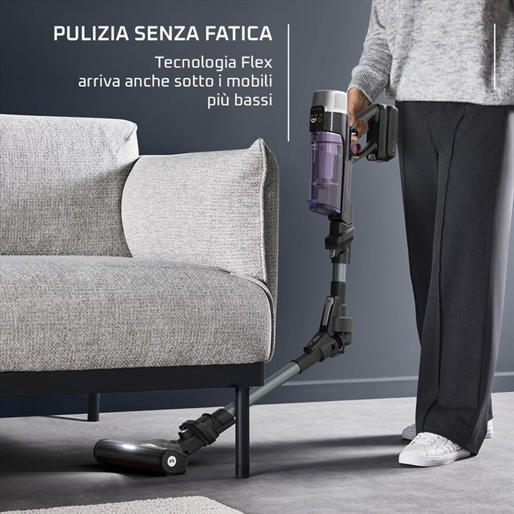 Rowenta Base A Muro Per Scopa Air Force 360 Max, Supporto Da Parete Originale, Ricambio Per Modelli RH9022 RH9282