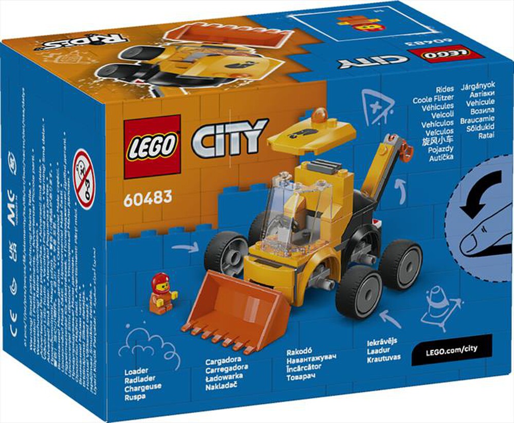 Immagine del prodotto LEGO - CITY Veicoli &ndash; Ruspa da cantiere - 60483