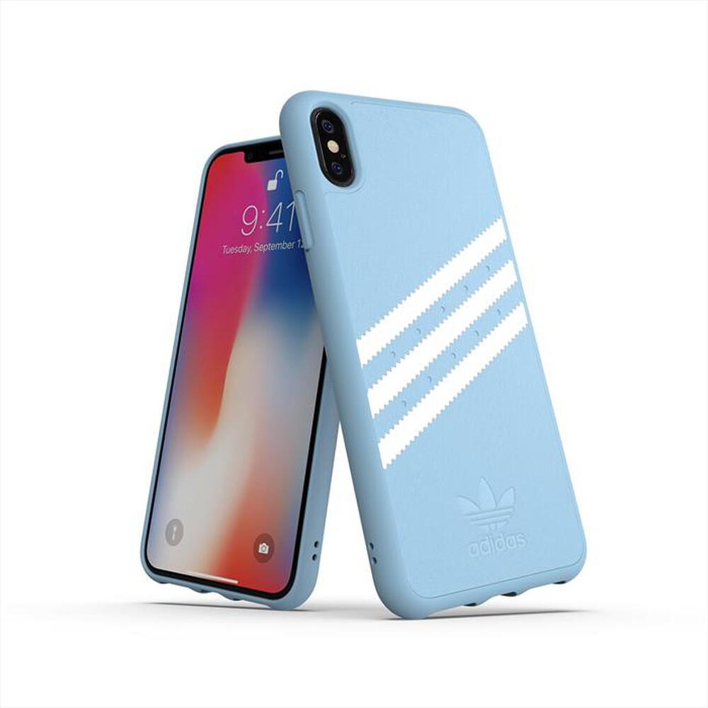 "CELLY - ADIDAS - COVER IPHONE XS MAX-Azzurro/TPU"