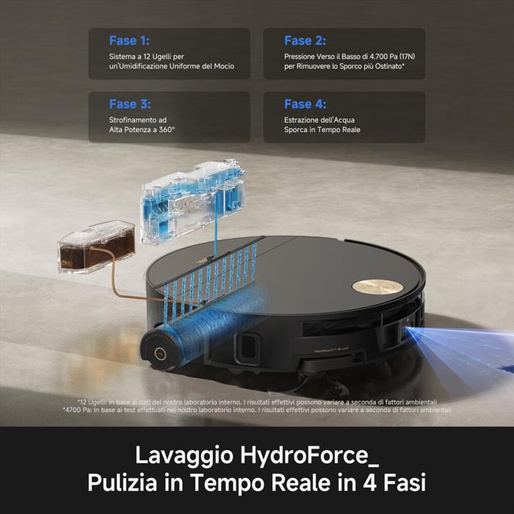 Immagine del prodotto MOVA - Aspirapolvere robot S70 ULTRA ROLLER-Nero