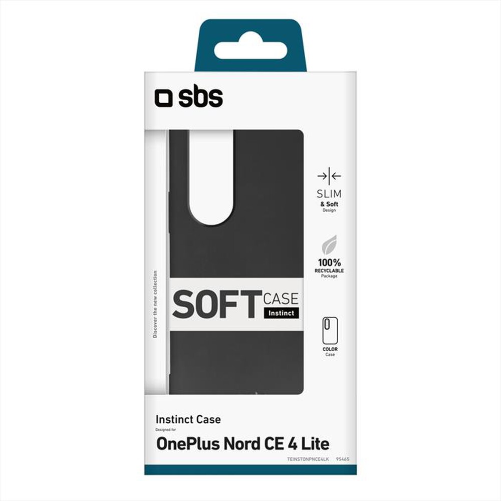Immagine del prodotto SBS - Cover TEINSTONPNCE4LK per OnePlus Nord CE 4 Lite-Nero