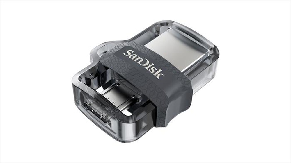 "SANDISK - SANDISK ULTRA DUAL M3.0 USB FLASH DRIVE 64GB"
