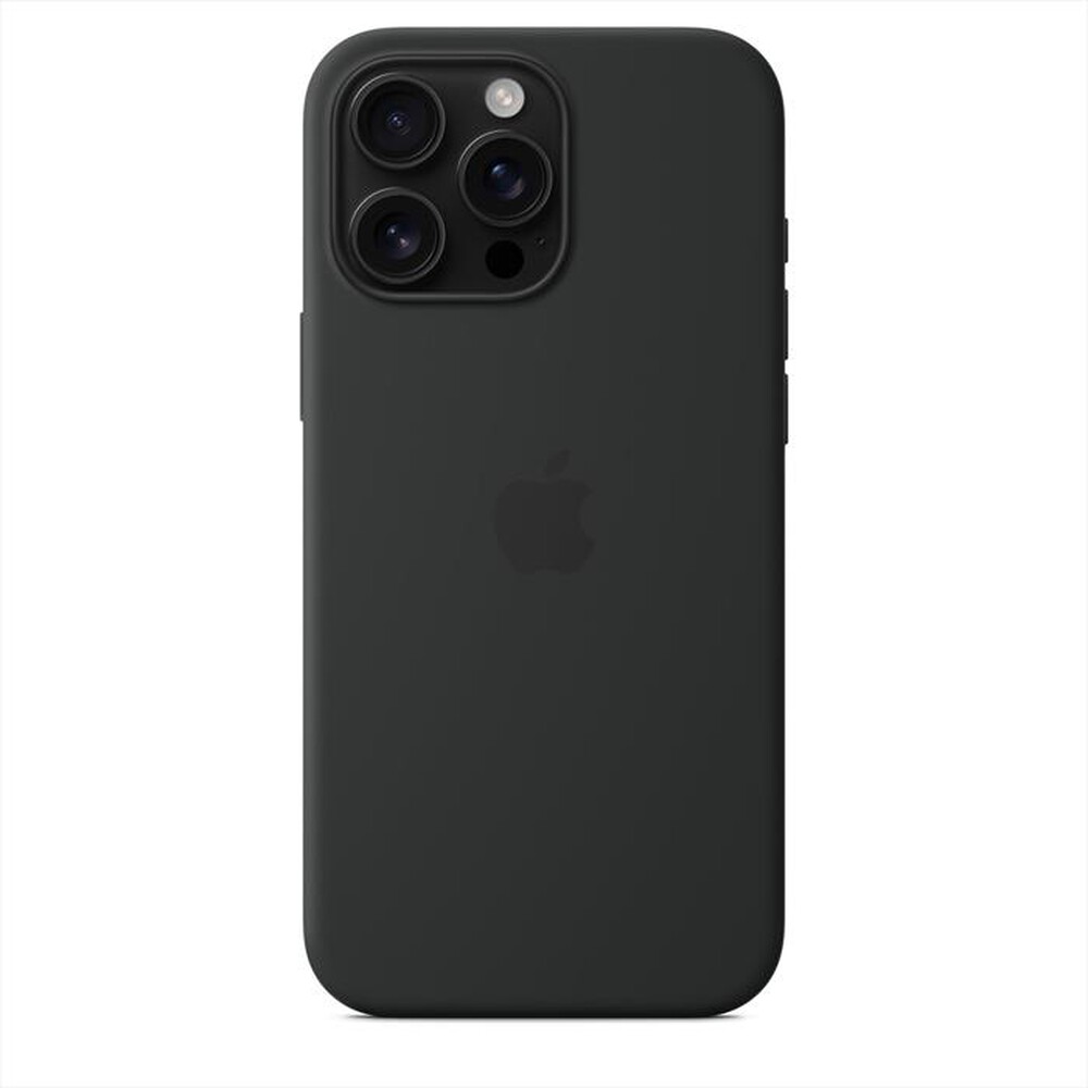 APPLE - Custodia MagSafe in silicone per iPhone 16 Pro Max-Nero