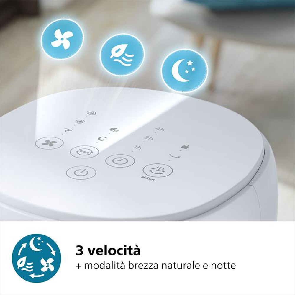 Immagine del prodotto PHILIPS - Ventilatore a torre SERIE 5000 CX5535/00-Bianco