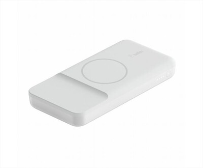 BELKIN - POWERBANK WIRELESS MAGNETICO PER MAGSAFE 10K+ 18W-bianco