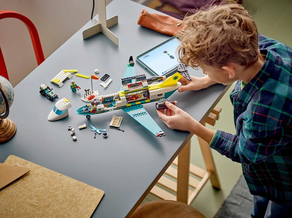 "LEGO - AEREO AMBULANZA DI EMERGENZA-,"