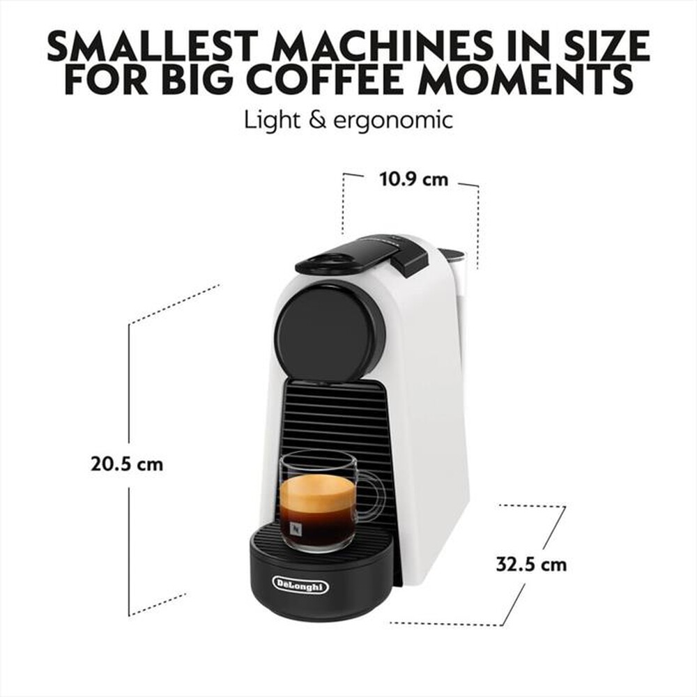 Immagine del prodotto DE LONGHI - Macchina da caff&eacute; Nespresso EN85.WMT-Bianca