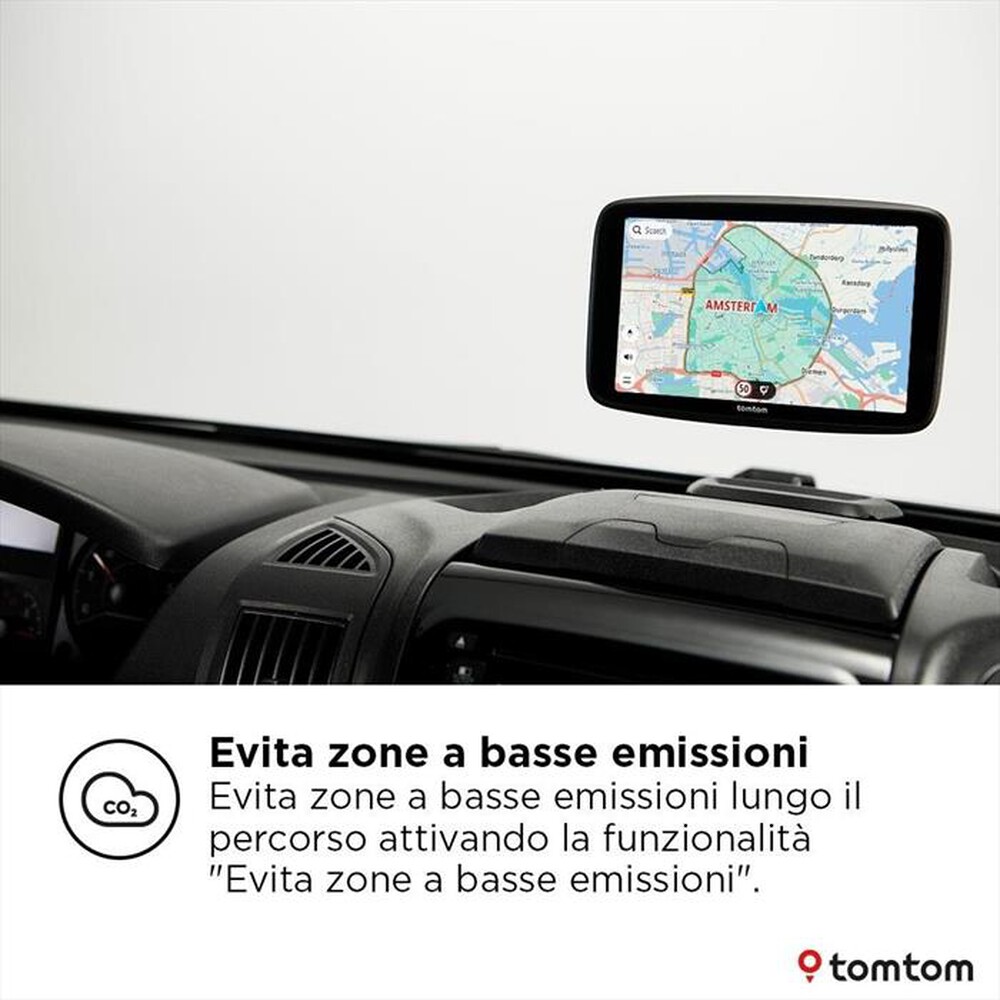 Immagine del prodotto TOM TOM - Navigatore portatile GO CAMPER MAX 2A GENERAZIONE-Nero