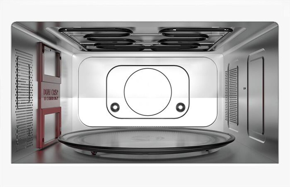 "WHIRLPOOL - Forno microonde SUPREME CHEF MWP 337 SB-Nero, Argento"