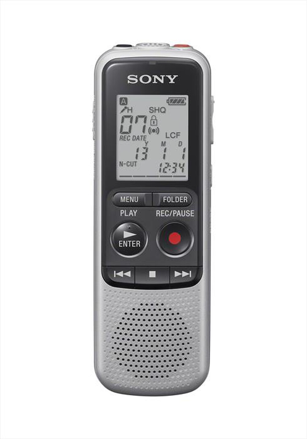 "SONY - ICDBX140.CE7-SILVER"