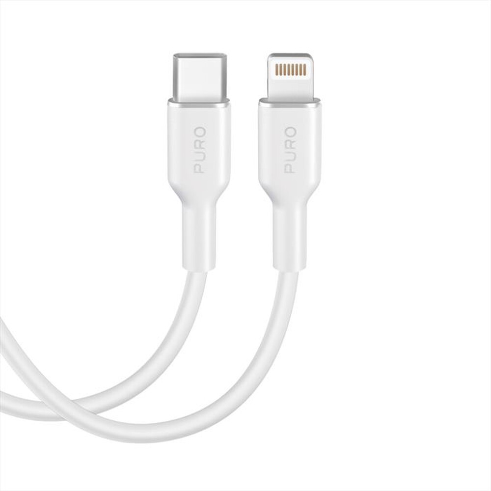 Immagine del prodotto PURO - Cavo ICON da USB-C a Lightning PUCAPLTUSBCICONWHI-Bianco