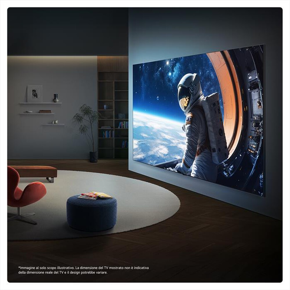 Immagine del prodotto LG - Smart TV QNED EVO AI MINILED 4K 100" 100QNED87B6-Charcoal Black