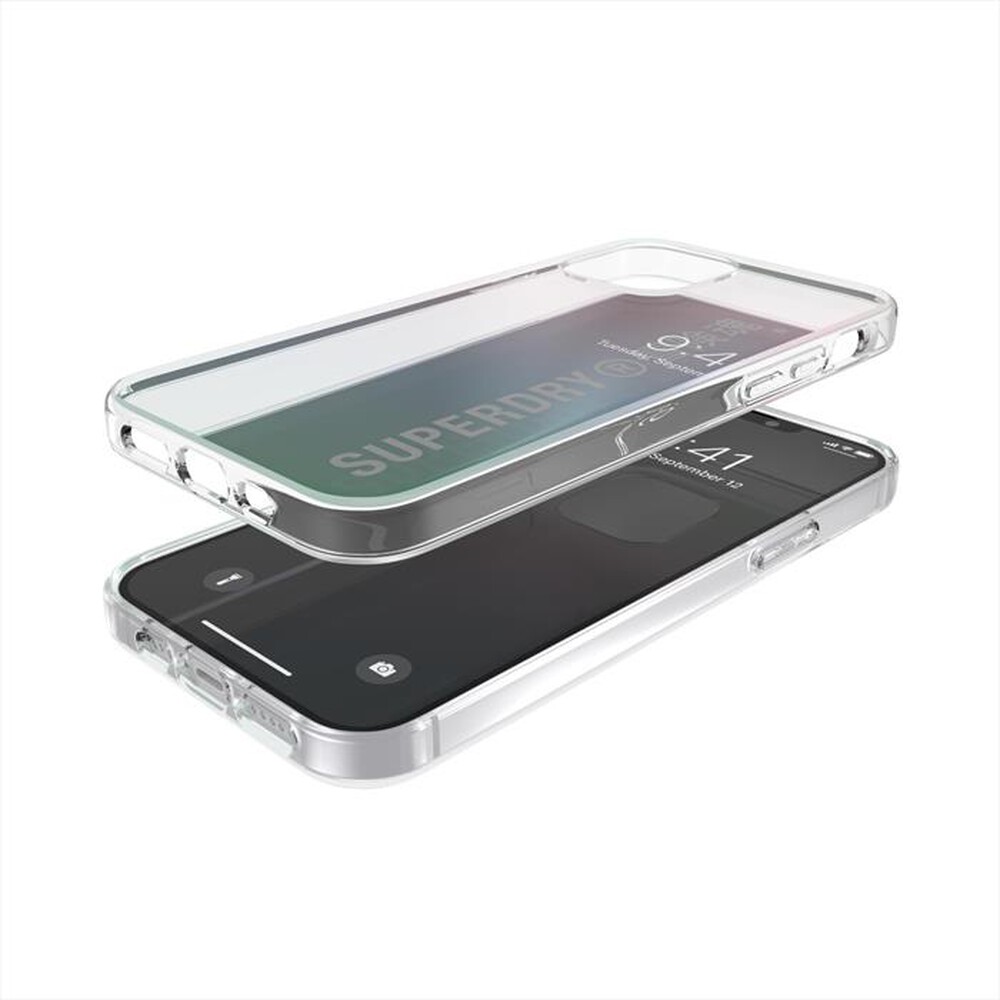 "SUPERDRY - 42598 SUPERDRY COVER IPHONE 12 MINI-MULTICOLORE / TPU e PC"