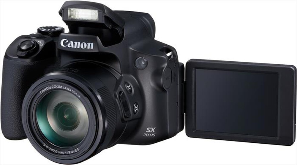 "CANON - POWERSHOT SX70 HS-Black"