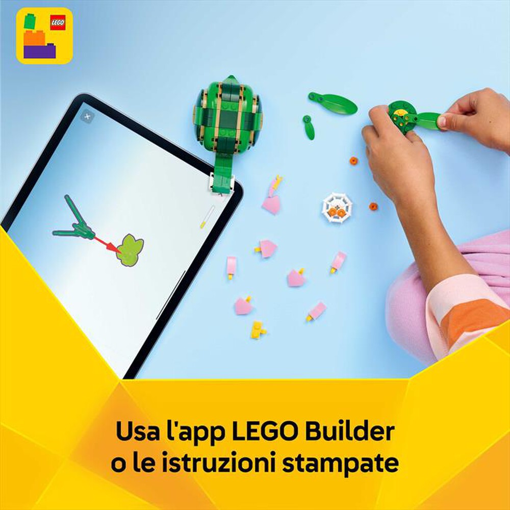 Immagine del prodotto LEGO - CREATOR 3IN1 Tartaruga con fiore di ninfea - 31377