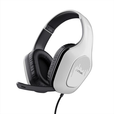 TRUST - Cuffia gamer GXT415W ZIROX-White