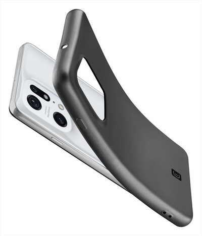 CELLULARLINE - Custodia in gomma Oppo Find X5 5G MOODOPPOFIX5K-Nero
