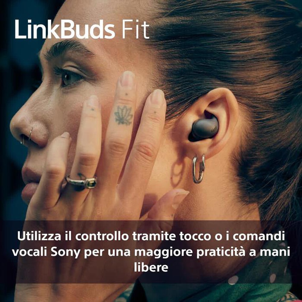 "SONY - Auricolari bluetooth WFLS910NB.CE7-nero"