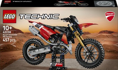LEGO - TECHNIC Moto Ducati Desmo450 MX Factory - 42238