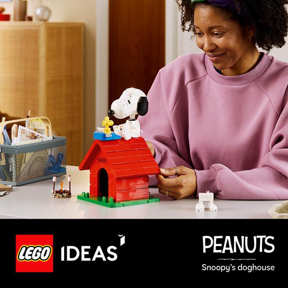 Immagine del prodotto LEGO - IDEAS Peanuts: la cuccia di Snoopy - 21368