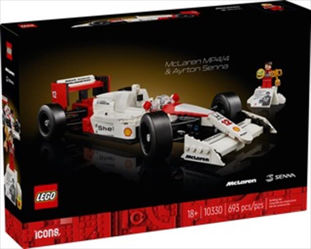 Immagine del prodotto LEGO - ICONS McLaren MP4/4 e Ayrton Senna - 10330-Multicolore