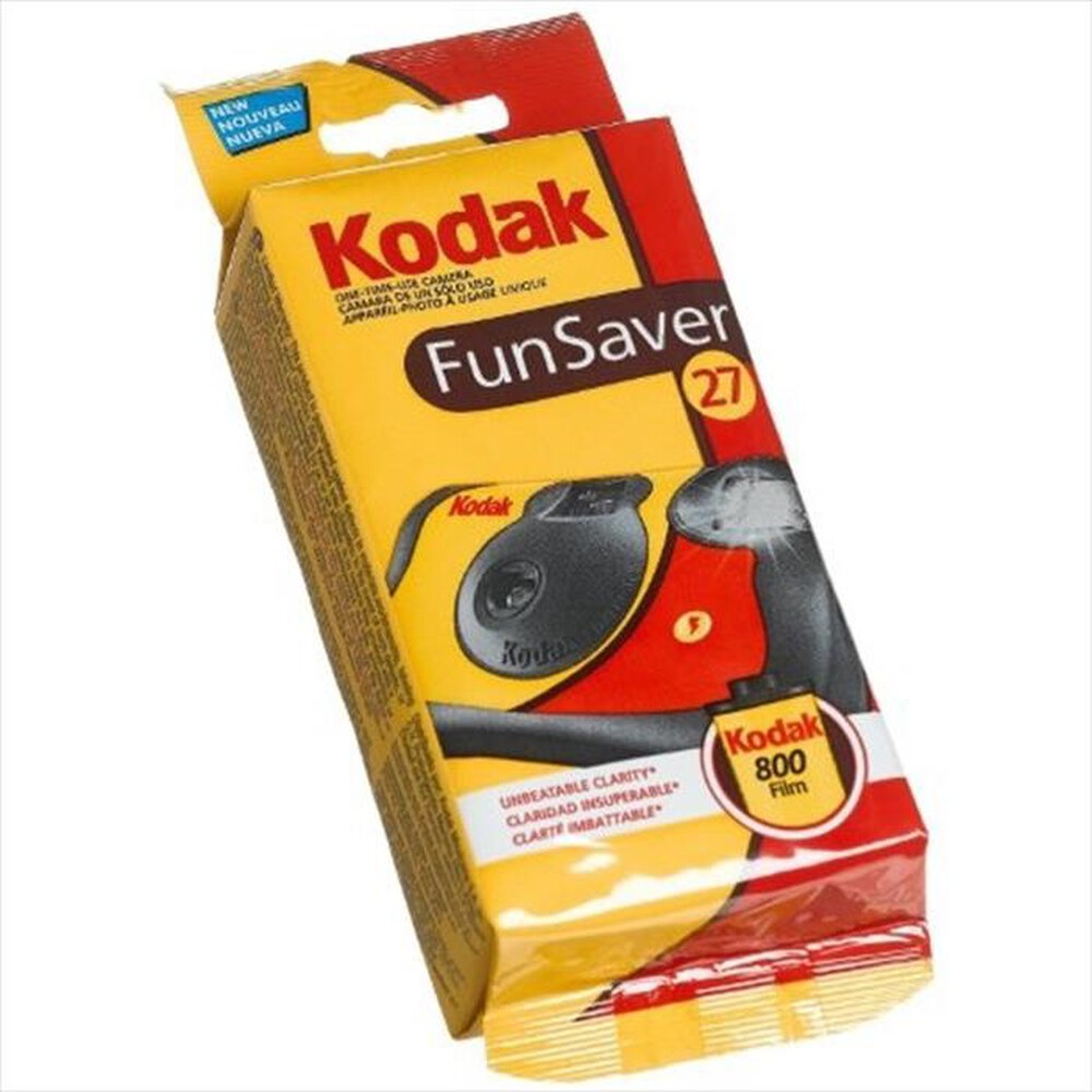 "KODAK - FUN SAVER 27 WW FOIL-Giallo/Rosso"