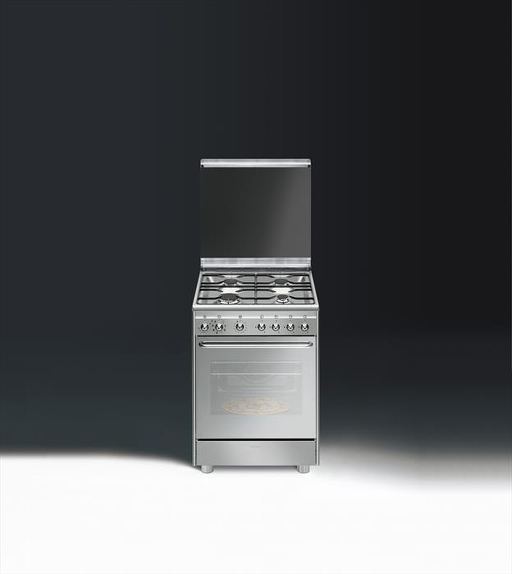 "SMEG - Cucina elettrica CX60SVPZ9 Classe A-inox"