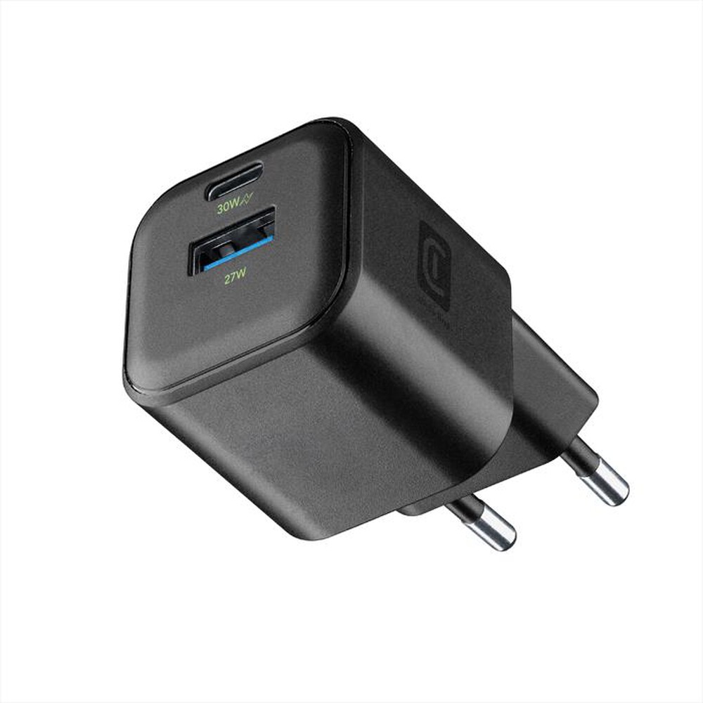 Immagine del prodotto CELLULARLINE - Caricabatterie da rete MULTIPOWER GAN 30W-Nero